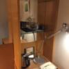 HOTEL SHERWOOD（シャーウッド）(台東区/ラブホテル)の写真『709号室 デスク脇に置かれたケトル等備品』by hireidenton