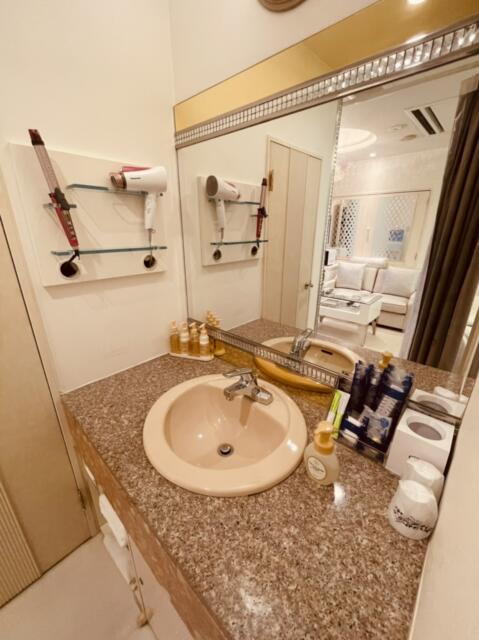 HOTEL GRAN HILL(豊島区/ラブホテル)の写真『702号室の洗面台』by miffy.GTI