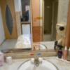 HOTEL MANOA GARDEN（マノアガーデン）(武雄市/ラブホテル)の写真『102号室、洗面台。左側は透明ガラス、右側は鏡。清潔で使い安い。』by 猫饅頭