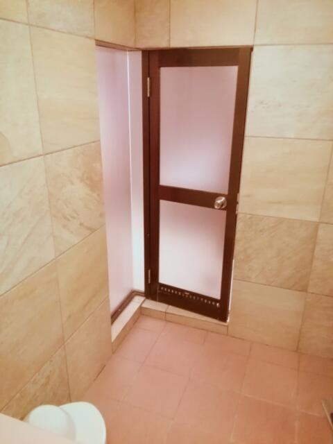 HOTEL TIME(厚木市/ラブホテル)の写真『216号室、お風呂入口は磨りガラスです。(22,6)』by キジ
