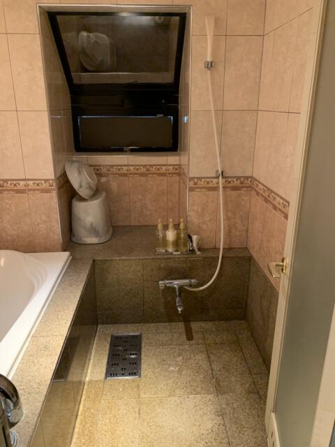 シーズ鶯谷(台東区/ラブホテル)の写真『203号室　浴室（洗い場・シャワー）』by 鶯谷人