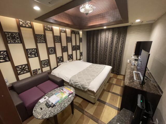 HOTEL EXE（エグゼ）(台東区/ラブホテル)の写真『206号室、ベッドルーム』by tatsunofull