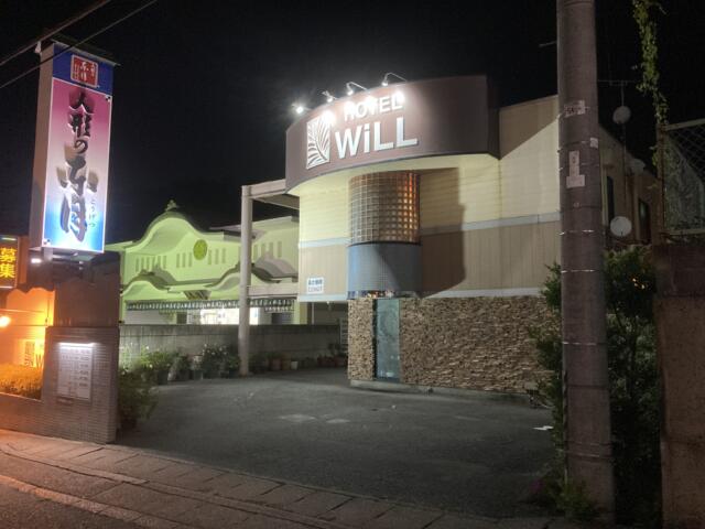 HOTEL WILL いわき(いわき市/ラブホテル)の写真『夜の外観』by まさおJリーグカレーよ