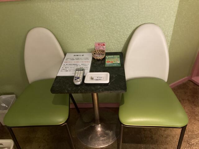 HOTEL STATION3(台東区/ラブホテル)の写真『402号室　椅子テーブル』by まさおJリーグカレーよ