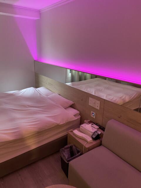 HOTEL ALLURE～アリュール～(船橋市/ラブホテル)の写真『208号室(関節照明：紫)』by こねほ