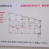 HOTEL LOTUS千葉(八千代市/ラブホテル)の写真『22号室　避難経路図』by マーケンワン