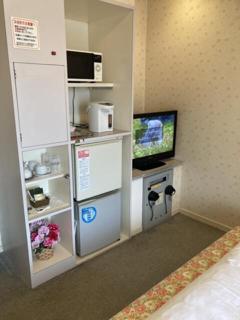 ホテル女神(浜松市/ラブホテル)の写真『26号室2階テレビ』by 一刀流