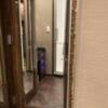HOTEL schall（シャール）(台東区/ラブホテル)の写真『306号室玄関裏、洗面台横の全面鏡　この日は鏡の前で立ちフェラでセフレの人妻と燃え上がりました』by L&amp;L