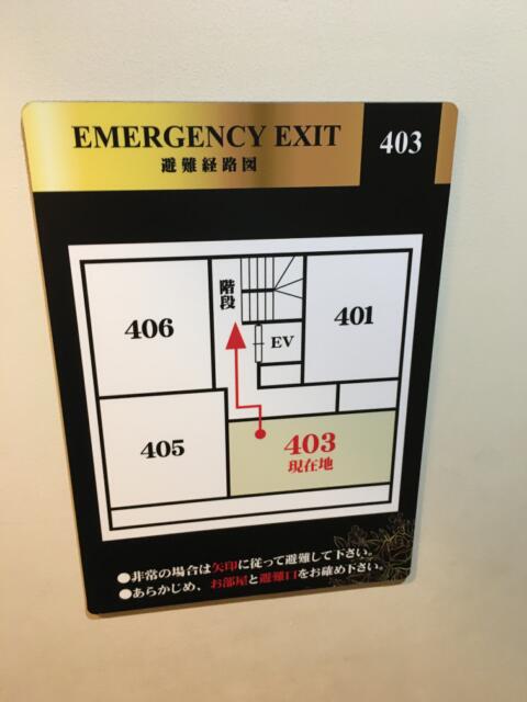 HOTEL Bless（ブレス)(新宿区/ラブホテル)の写真『403号室　平面図』by ちげ