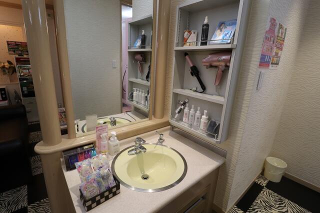ホテル シルクロード(東大阪市/ラブホテル)の写真『312号室洗面台（ホテル関係者の提供）』by さかみち（運営スタッフ）
