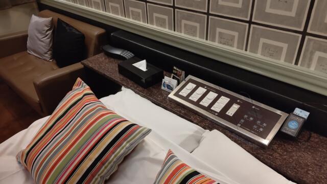 ホテル COLORE（コローレ）(墨田区/ラブホテル)の写真『403号室、枕元の操作パネル』by Sparkle