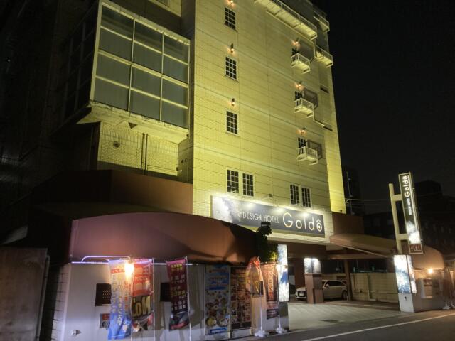 デザインホテル ゴルドー(東大阪市/ラブホテル)の写真『夜の外観』by まさおJリーグカレーよ