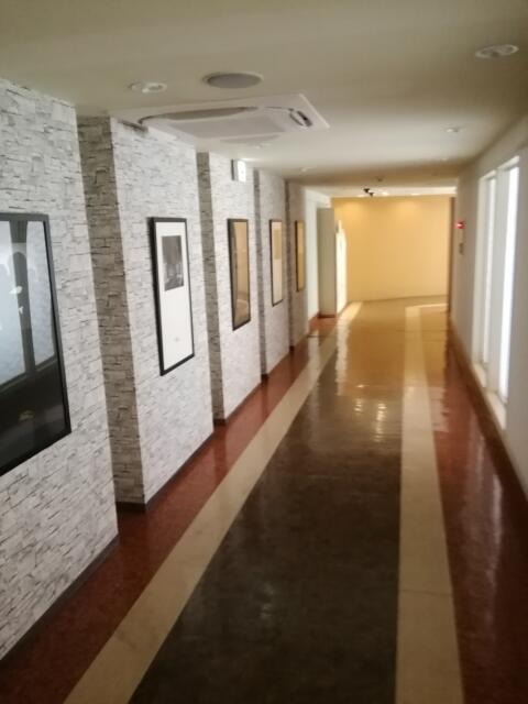 HOTEL Bene(ベーネ)(市川市/ラブホテル)の写真『長い受付までの廊下です。(22,8)』by キジ