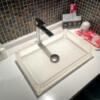 HOTEL The AMERICAN(アメリカン)(江戸川区/ラブホテル)の写真『406号室 洗面台とアメニティグッズ』by ネコシ
