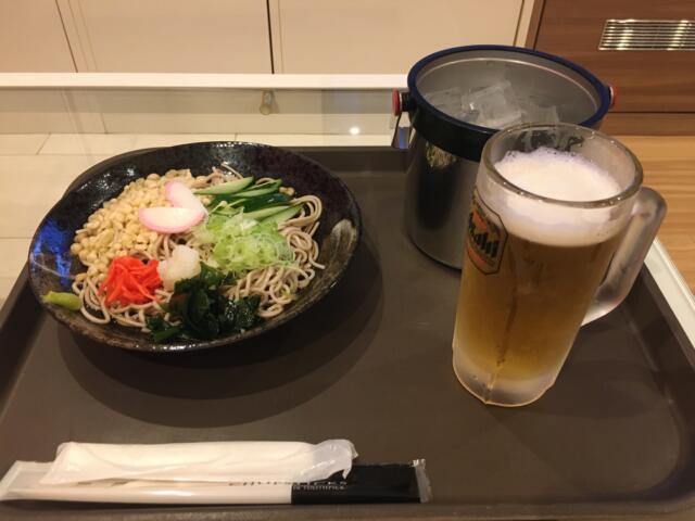 HOTEL CREST 平井（クレスト）(江戸川区/ラブホテル)の写真『306 冷や狸蕎麦　生ビール』by festa9