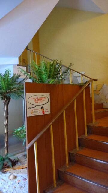 HOTEL marisol(マリソル)(館山市/ラブホテル)の写真『2階への階段です。(22,8)』by キジ