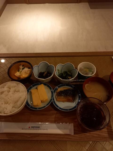 BAMBOO GARDEN(墨田区/ラブホテル)の写真『303号室　モーニングメニュー(和食)』by クロマグロ