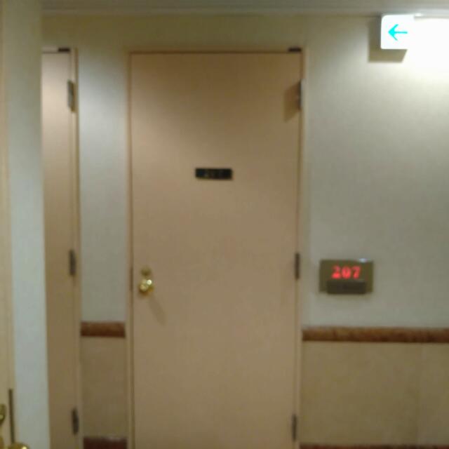 Monbijou（モンビジュー）(新宿区/ラブホテル)の写真『207号室、廊下から玄関を見る』by どらねこどらどら
