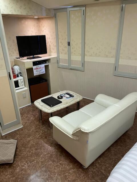 閉店？したホテル(ID:174310)(豊島区/ラブホテル)の写真『302号室、ソファとTV』by ハナミックス
