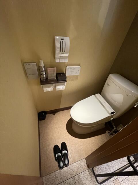 ホテル 利楽(リラク)(所沢市/ラブホテル)の写真『206号室　トイレ』by 冷やっこ