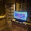 HOTEL SundayBrunch 京都南インター店(京都市伏見区/ラブホテル)の写真『308号 テレビ』by momomo