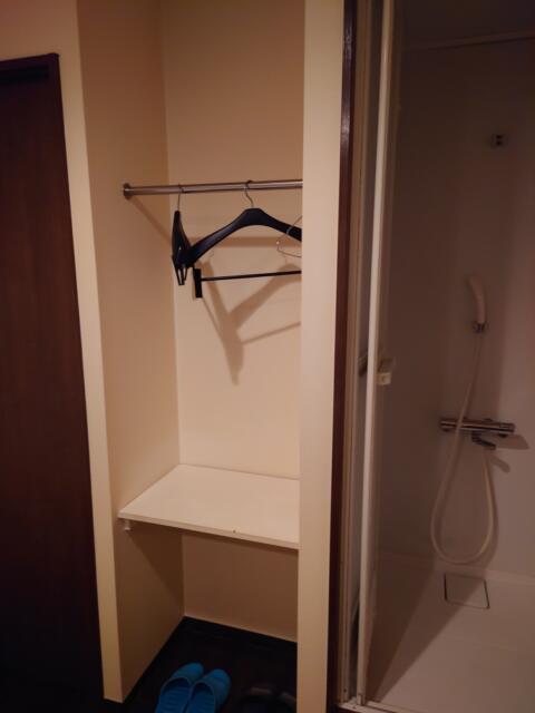 レンタルルーム オーロラ(荒川区/ラブホテル)の写真『203号室クローゼット』by そこそこの人生