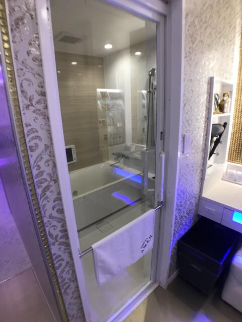 HOTEL AMAN(アマン)(浜松市/ラブホテル)の写真『227号室　浴室』by ま〜も〜る〜