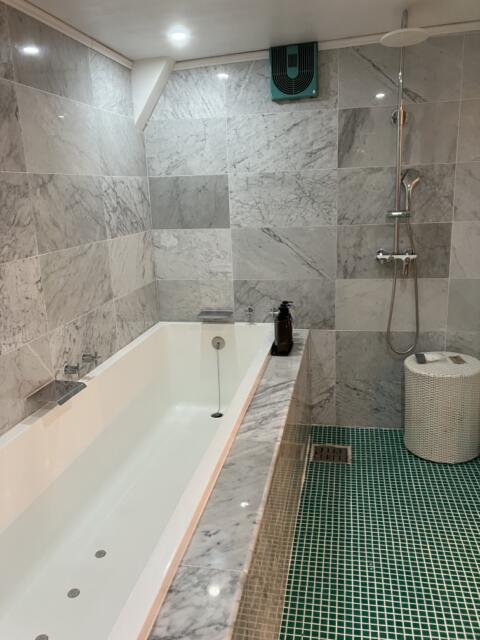 HAND'S TOKYO(墨田区/ラブホテル)の写真『603 浴室内　長い浴槽』by festa9