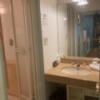 モードホテル(土浦市/ラブホテル)の写真『400号室　洗面台・浴室＆サウナ入口』by リダンナ