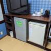 HOTEL LEGIAN（レギャン）(浜松市/ラブホテル)の写真『１５号室（冷蔵庫２台：左は持ち込み用、右は有料（飲み物＆おもちゃ））』by マーシ
