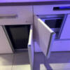 HOTEL Blanche（ブランシュ）(渋谷区/ラブホテル)の写真『406号室　洗面台下の冷蔵庫や電子レンジ』by INA69