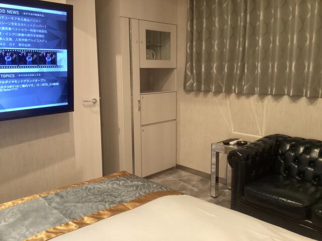 HOTEL DIAMOND（ダイヤモンド）(渋谷区/ラブホテル)の写真『401号室 ベッドから見た室内』by ACB48