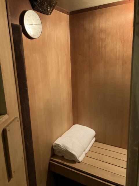 デザインホテル ミスト(横浜市中区/ラブホテル)の写真『601 サウナ内部　温度調整可能　MAXでも体感温度60°〜70°で低め』by festa9