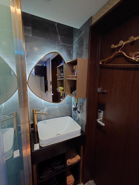 モンタナ ホテル(豊島区/ラブホテル)の写真『101号室洗面台』by そこそこの人生
