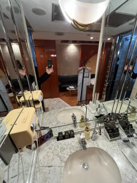 MINT Kabukichou(ミント歌舞伎町)(新宿区/ラブホテル)の写真『406号室 洗面台』by 無法松