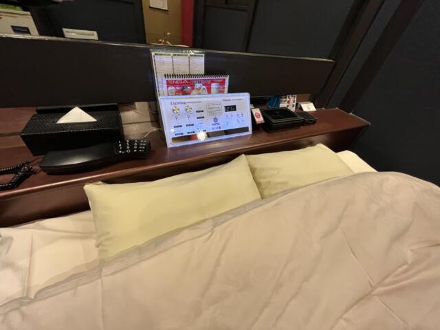 ホテル エーゲ海(静岡市駿河区/ラブホテル)の写真『205号室　ベットヘッド』by ま〜も〜る〜