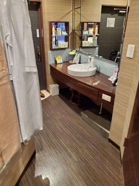 サンモリッツエコ(台東区/ラブホテル)の写真『３２３号室　洗面台』by 無法松