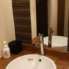 フロンティア(八王子市/ラブホテル)の写真『八王子・ホテルフロンティア302号室の洗面台です。シンプルで使いやすいです。』by マックさん