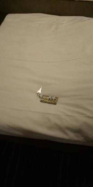 PetitBALI(プティバリ) 池袋(豊島区/ラブホテル)の写真『402号のベッドと入室キーです』by ヒロくん!