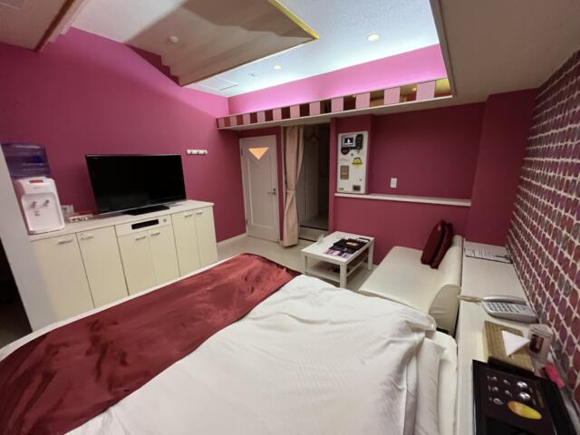 HOTEL D'or（ドール)(静岡市駿河区/ラブホテル)の写真『201号室　ベットルーム』by ま〜も〜る〜