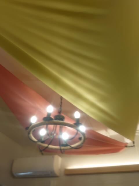 バリアンリゾート新宿グランピング店(新宿区/ラブホテル)の写真『274号 天井　テントのホロ風』by momomo