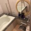 HOTEL アムール(台東区/ラブホテル)の写真『201号室　洗い場が少し狭いかな。ドアの開閉時は注意しないと。』by みこすりはん