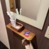 HOTEL Fonte Gaia（フォンテガイア）(大阪市/ラブホテル)の写真『302号室　鏡と歯磨きセット』by 神戸のりんごちゃん
