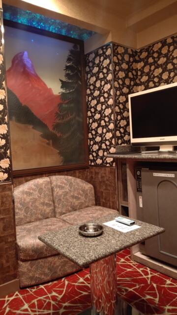 ホテル エアポート(豊島区/ラブホテル)の写真『205号室、絵画「マッターホルン」』by Sparkle