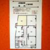 CANTI（キャンティ）(横浜市南区/ラブホテル)の写真『305号室 玄関扉裏の避難経路を表示したフロアーマップ』by なめろう