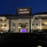 ホテル AMPIO（アンピオ）(水戸市/ラブホテル)の写真『夜間の外観』by festa9