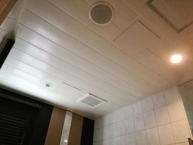 HOTEL C. YOKOHAMA(ホテル シードット横浜)(横浜市神奈川区/ラブホテル)の写真『106号室、浴室天井はまぁまぁ綺麗です。(23,3)』by キジ