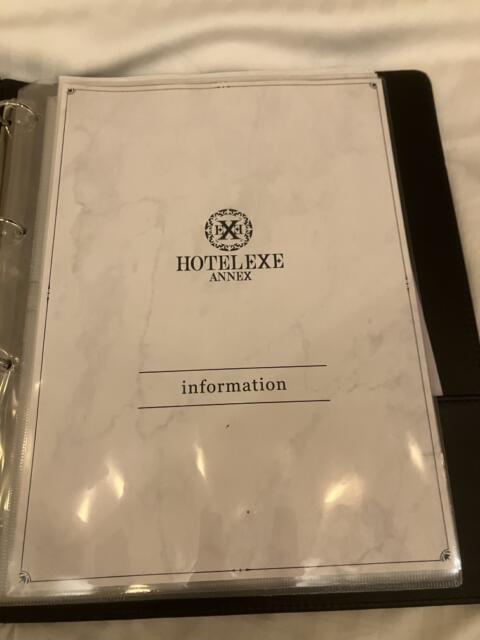 HOTEL EXE ANNEX(エグゼ アネックス)(台東区/ラブホテル)の写真『ホテル案内の表紙』by hireidenton