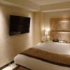 HOTEL Villa Senmei(ヴィラ センメイ）(大田区/ラブホテル)の写真『413号室（入口横から部屋奥方向）』by 格付屋