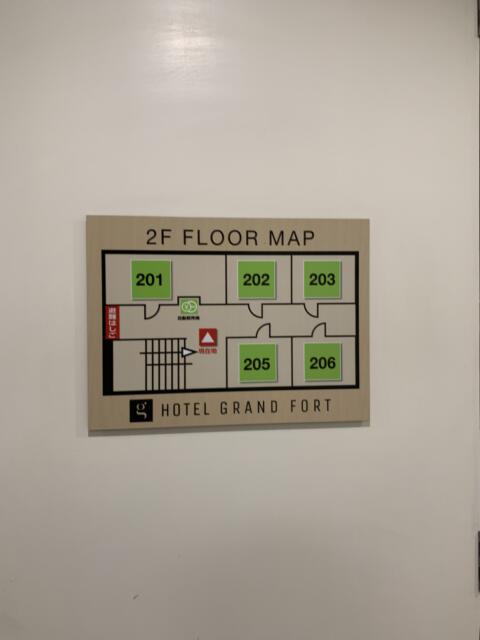 HOTEL グランフォート(新宿区/ラブホテル)の写真『2階に上がった案内図ですね』by ゆうじい